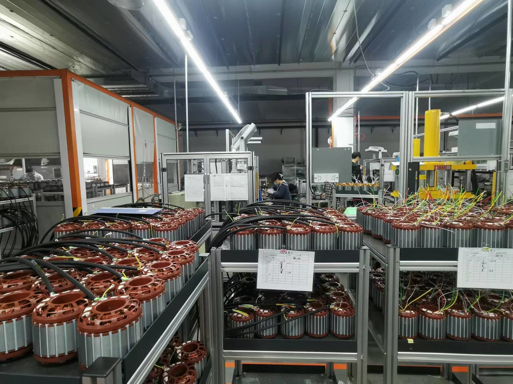 Shiro Motor (Shanghai) Co., Ltd. factory production line