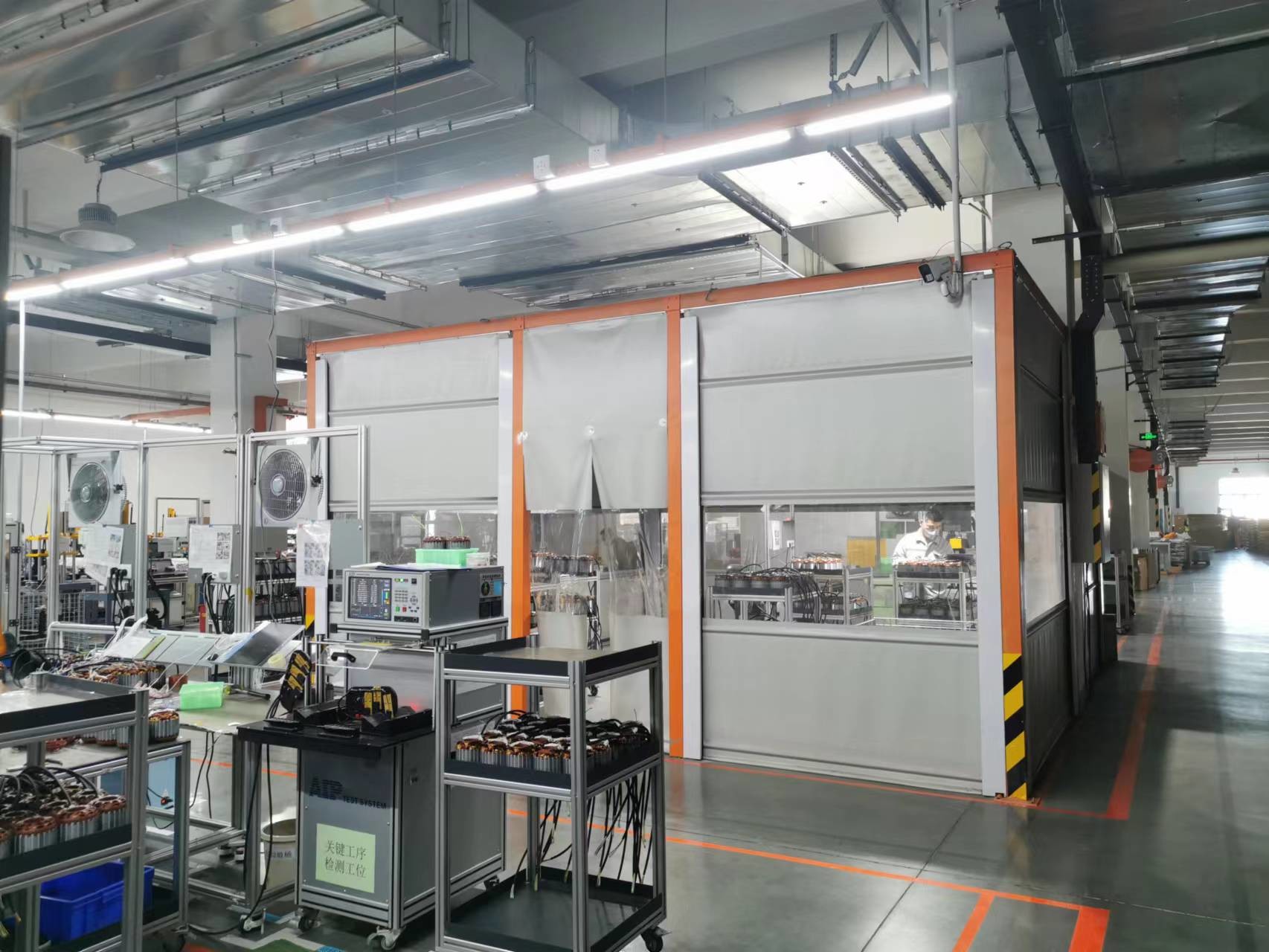 Shiro Motor (Shanghai) Co., Ltd. factory production line
