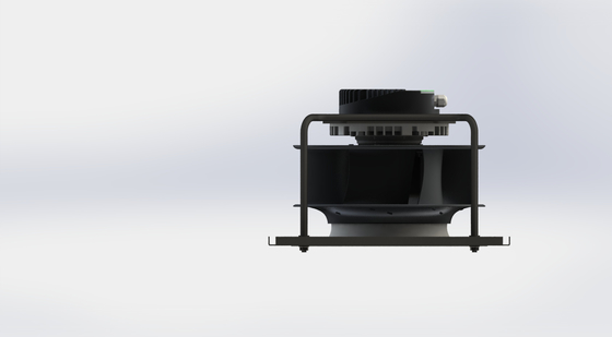 High Temperature Resistance Of 60℃ IP54 With 250mm Blade EC Fan
