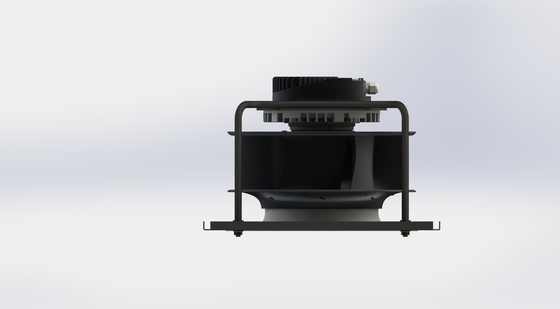 High Temperature Resistance Of 60℃ IP54 With 250mm Blade EC Fan