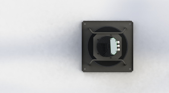 High Temperature Resistance Of 60℃ IP54 With 250mm Blade EC Fan