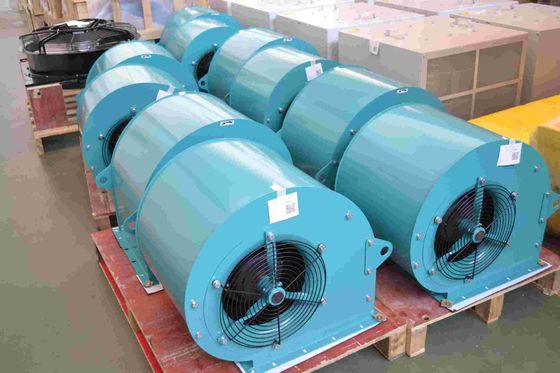 Three Phase 4 Pole Double Inlet Centrifugal Fan Forward 7 Inch Blade