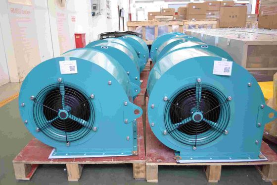 Three Phase 4 Pole Double Inlet Centrifugal Fan Forward 7 Inch Blade