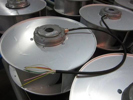 2940 rpm 220mm Backward Centrifugal Fan Forward Galvanized Steel Impeller