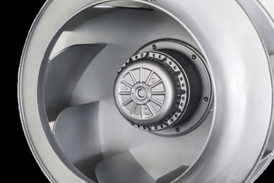 Silver 2760rpm External Rotor Motor Fan Different Frequency And Voltage