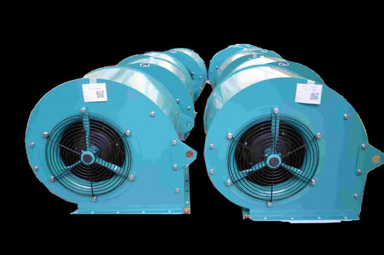 Three Phase 6 Pole Forward Centrifugal Fan With 250mm Galvanized Blade
