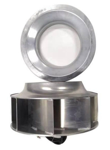 Three Phase 6 Pole Centrifugal Fan Backward Curved External Rotor Motor Fan SVG