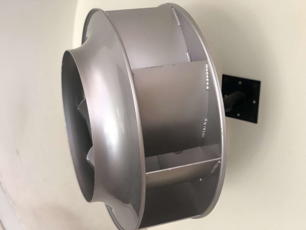 Single Phase 4 Pole 450 mm Backward Centrifugal Fan 1215 rpm For Wind Powergeneration