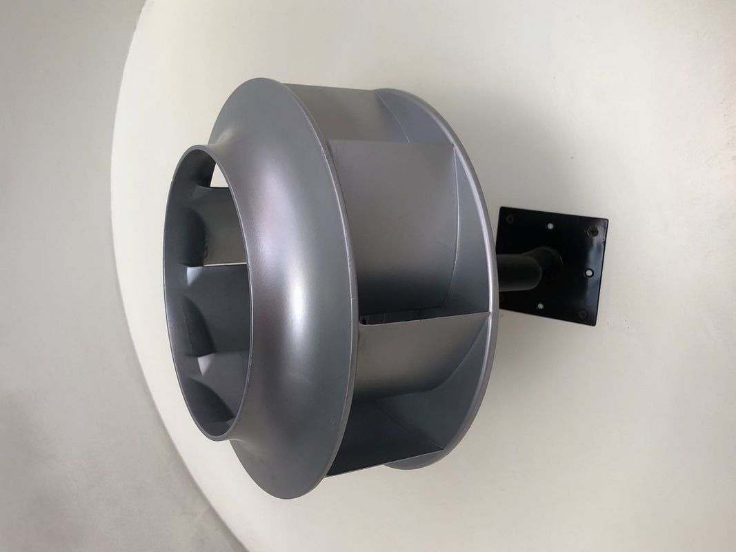 355mm Backward Curved Fan Single Phase 4 Pole External Rotor Fan